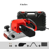 Lixadeira De Cinto De Alta Potência Portátil, lixadeira De Moagem, máquina De Lixa Doméstica, Carpintaria