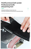 Lixadeira De Disco Mini Belt Lixadeira, moedor multifuncional de alta velocidade, ferramenta elétrica