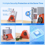 Longer Nano Portable Laser Engraving Machine - 5000mm/s High Speed, 6W Laser Output Power, 0.05mm Precision, Suitable for Wood