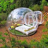 Luxury Roof Pvc Heated Eco Prefab Transparent Geodesic Dome Hotel glamping tent House Desert round dome tent For camping