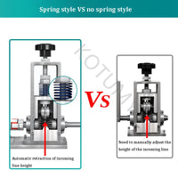 Mão Crank Wire Stripping Machine, Descascador de fios manual, Sucata, Ferramenta de reciclagem