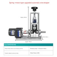 Mão Crank Wire Stripping Machine, Descascador de fios manual, Sucata, Ferramenta de reciclagem