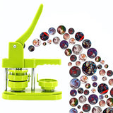 Máquina Button Maker para fazer crachás, crachá, chapa metálica, pinos, broches, imprensa, DIY, 58mm