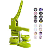 Máquina Button Maker para fazer crachás, crachá, chapa metálica, pinos, broches, imprensa, DIY, 58mm
