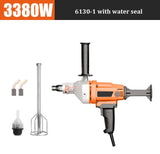 Máquina De Broca De Núcleo De Concreto Portátil, Núcleo Elétrico De Diamante, Pó De Massa De Massa, Misturador De Revestimento De Pintura