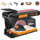 Máquina De Cinto De Lixa De Disco Abrasivo, Lixadeira De Cinto De Mesa Ajustável, Máquina De Polimento De Lixa, 550W, 750W