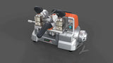 Máquina De Corte Chave Manual Portátil, máquina De Cópia De Chave Horizontal, Cortador De Chaves Duplicado, Ferramentas De Serralheiro