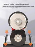 Máquina De Corte De Bandagem De Couro Artesanal Cortador De Borda De Couro DIY Máquina De Corte Tridimensional Sacola