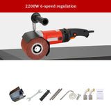 Máquina De Desenho De Fio Pequeno Portátil, Rebarbadora Elétrica, Polidor de Aço De Metal e Polimento De Madeira