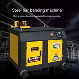 Máquina De Dobra De Barra De Aço CNC, alta Precisão, máquina De Dobra De Vergalhão Automático