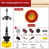 Máquina De Escova De Piso De Concreto Portátil, máquina De Polimento De Piso De Cimento, telha De Mármore e Limpador De Terrazzo