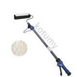 Máquina De Escova De Rolo De Pintura De Látex Telescópico, Artefato De Escova De Parede, Ferramenta De Rolo De Pintura De Parede