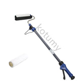 Máquina De Escova De Rolo De Pintura De Látex Telescópico, Artefato De Escova De Parede, Ferramenta De Rolo De Pintura De Parede
