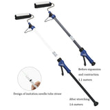 Máquina De Escova De Rolo De Pintura De Látex Telescópico, Artefato De Escova De Parede, Ferramenta De Rolo De Pintura De Parede