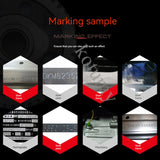 Máquina De Marcação De Desktop Portátil, placa De Nome Do Carro, máquina De Gravura De Peças De Metal