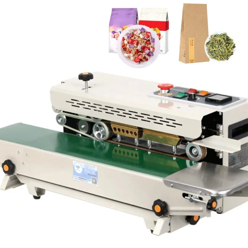 Máquina De Selagem De Saco Contínuo, selador De Alimentos, máquina De ...
