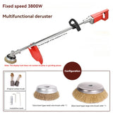 Máquina Derusting Elétrica para Polimento De Madeira, Renovação De Parede Ajustável, Máquina De Polimento De Concreto, 6 Velocidades