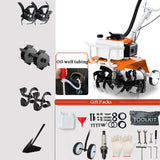 Máquina Micro Planetária Multifuncional, Arado de amaragem através da escavação do solo, Cultivador rotativo