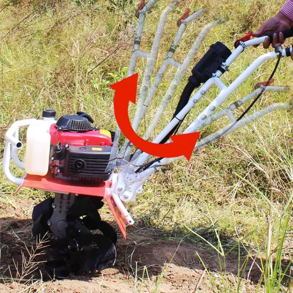 Máquina Micro Planetária Multifuncional, Arado de amaragem através da escavação do solo, Cultivador rotativo
