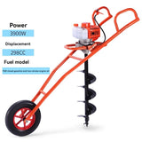 Máquina de Plantação e Perfuração de Árvores Elétrica, Gasolina Ground Drill, 2 Stroke, Four Stroke, para Agrícola Planti