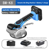 Máquina de colocação de telha de ventosa, Parede e piso nivelamento ferramenta elétrica, Vibrador ajustável