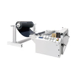 Máquina de corte da fita do pano do computador, cortador do psiquiatra do calor para a folha do tubo de pano, papel de embalagem, PVC, tela não tecida, 220V, 110V