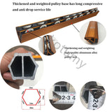 Máquina de corte manual do azulejo cerâmico, rolo do empurrador, ferramentas do corte da faca do impulso, elevada precisão