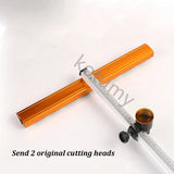 Máquina de corte manual do azulejo cerâmico, rolo do empurrador, ferramentas do corte da faca do impulso, elevada precisão