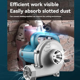 Máquina de entalhamento de alta potência, aspirador, coletor de poeira industrial, moedor soprando e sucção, uso duplo