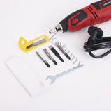 Máquina de gravura para madeira, Cinzel elétrico, Carpintaria Root Carving, Faca Ferramenta, Escultura em madeira, Cortador com caixa