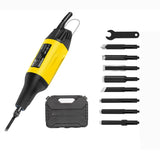 Máquina de gravura para madeira, Cinzel elétrico, Carpintaria Root Carving, Faca Ferramenta, Escultura em madeira, Cortador com caixa