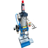 Máquina de perfuração pneumática manual, Perfurador pneumático com controlador e botões duplos, 200kg