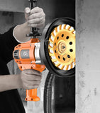 Máquina de polimento áspera multifuncional Moedor de concreto Revestimento de parede Splicing Juntas Moedor de bloco de cimento 220V