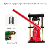 Máquina de prensagem de mangueira, Prensa de tubulação de alta pressão, Jack hidráulico manual portátil