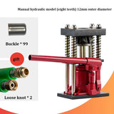 Máquina de prensagem de mangueira hidráulica portátil, prensa de tubos de alta pressão, pulverizador manual pequeno