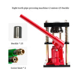 Máquina de prensagem de mangueira hidráulica portátil, prensa de tubos de alta pressão, pulverizador manual pequeno