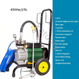 Máquina de pulverização sem ar de alta pressão, pulverizador elétrico, ferramentas de pintura para pintura e decoração, 5200W