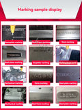 Máquina portátil da marcação do metal da placa de identificação elétrica, pneumática, rotulação, para o plotador do chassi do quadro