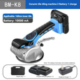 Máquina portátil de azulejos, Vibrador vibratório, Ferramenta de nivelamento de parede, Ventosa