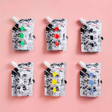 MIYA HIMI Gouache Bag Jelly Paint Refill (100ML) Design Vibrant Colors Non-Toxic Painting for Artist, Hobby,Kids