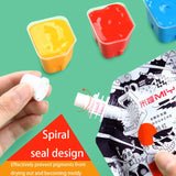 MIYA HIMI Gouache Bag Jelly Paint Refill (100ML) Design Vibrant Colors Non-Toxic Painting for Artist, Hobby,Kids