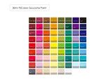 MIYA HIMI Gouache Watercolor Refill Paint (30ml/Pc) Unique Jelly Cup Design Non Toxic,Portable Kit for Artist, Hobby,Kid