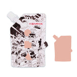 MIYA paint bag filled jelly gouache paint supplement pack replacement 100ml white art supplies for students and children artist