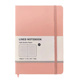 Makaron pontilhado Hardcover Notebook, 160 páginas, 100gsm, Papel branco marfim grosso, Revista com ou forrado para escrever, cores A5