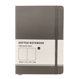 Makaron pontilhado Hardcover Notebook, 160 páginas, 100gsm, Papel branco marfim grosso, Revista com ou forrado para escrever, cores A5