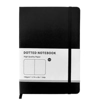 Makaron pontilhado Hardcover Notebook, 160 páginas, 100gsm, Papel branco marfim grosso, Revista com ou forrado para escrever, cores A5