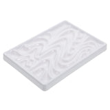 AOOKMIYA AOOKMIYA  Makeup Palettes Wave Gouache Color Mixing Tray Multi Hole Pallet Acrylic Painting Board Child