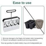 Manual Soil Block Maker Soil Blocker Soil Blocking Tool for Seedlings Cuttings