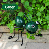 Metal Ants Garden Decoration Fence Lawn Bedroom Living Room Hanging Wall Decoration 3D Sculpture Ants Art Decoration Ornament