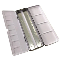 AOOKMIYA  Metal Empty Solid Watercolor Box Case Tin for 24 Colors Artist Drawing Paint Box Palette Professionals Painting Art Supplies